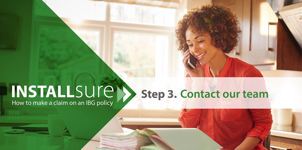 Installsure how to make a claim contact team